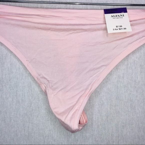 Alfani Ultra Soft Mix and Match Thong Set of 3 - Picture 9 of 11